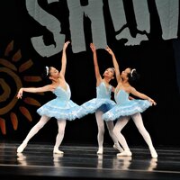 Trio dance --Three Little Fairies won Ballet Elite Platinum reward and overall 1st