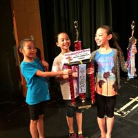 Alice, Lara and Kelly 荣获StarQuest2014总分第一名(三人舞、芭蕾)