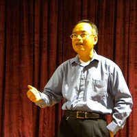 董纯利演讲自己创建的 [道行，德行，法行] 三行原理