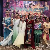 Joline Sun_Chinese Barbie_won Double Platinum_Category 1st place and 6th Overall at Showstopper 2015 National.